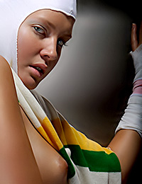 Stunning blonde Sarah K decides to do some sports and Beauty is Divine get some photos of her during this process