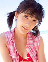 Momoko Tsugunaga is getting all wet and slippery in this All Gravure photo gallery.