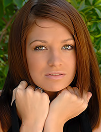 Busty Gabby can't imagine her horny life without some stiff cock but now she hasn't got any fellow near her