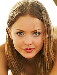 Just take a look in her big beautiful blue eyes and you will fall in love with this stunning babe