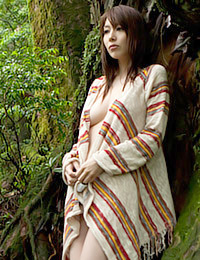 Emi Kobayashi is a naughty wood nymph looking for some fun.