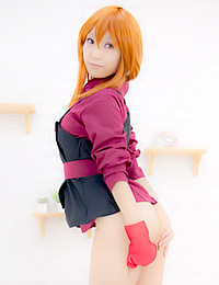 Lenfriend is All Gravure's red headed dream girl.